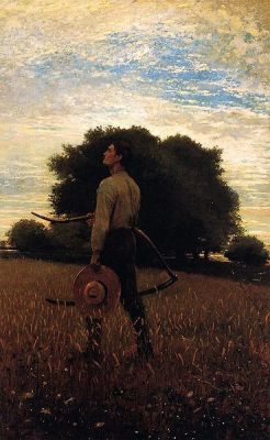 absintheparty:  winslow homer— “song of the lark” 1876 