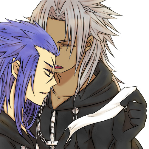 fuck yeah ff boys — Xemnas x Saix (KHII).