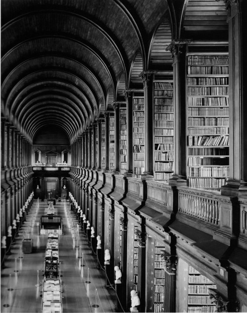  Library of Trinity College, Dublin  To jest piekło. Świadomość, że jest tyle książek, a życie jest tak krótkie. Chyba, że tak właśnie wygląda raj. 