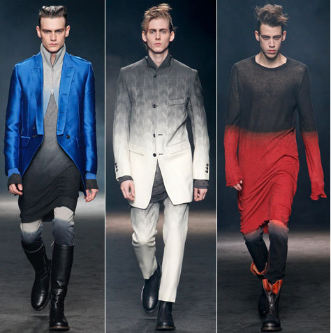 gqfashion:  First Look: Ann Demeulemeester Fall 2012 See the full Ann Demeulemeester