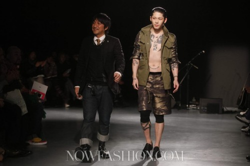 house-382: MIYAVI at the MIHARAYASUHIRO 2012-13A/W PARIS MEN’S COLLECTIONFor more, check out: http:/