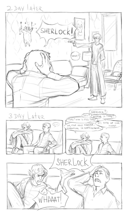 sdkay:Every Sherlock and Watson must have a dog. Me and Nadzo have some fun.)Спасиб, дарагой))