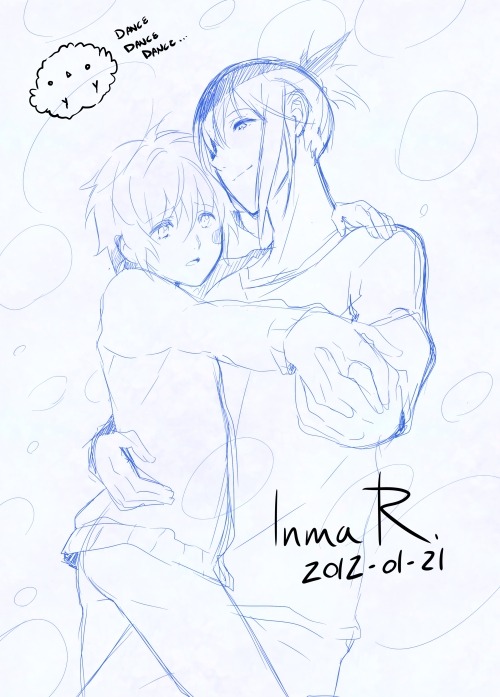 inmapollito:  Lalala… I’ve been trying to draw a Nezushi pic for prints all evening, but since nothing good came out, I ended up drawing random fail sketches ( . - . )