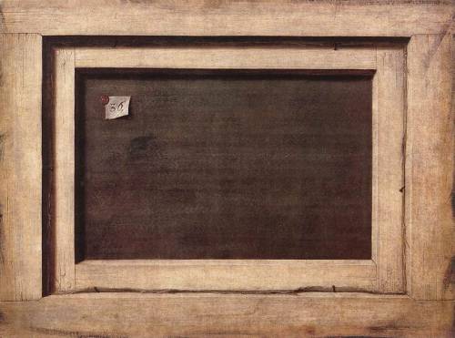 Reversed Side of a Framed Painting, by Cornelis Norbertus Gysbrechts, Statens Museum for Kunst, Cope