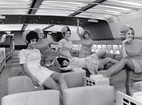 deskribe: Stewardesses Love the frilly ones!