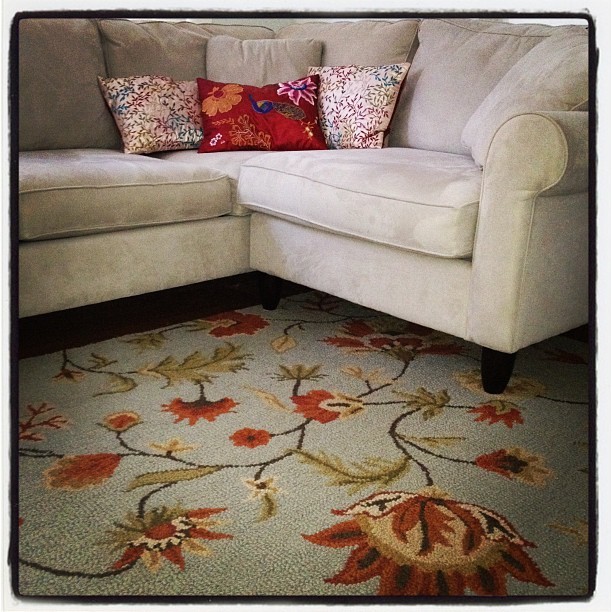 New living room rug!!!! (Taken with instagram)