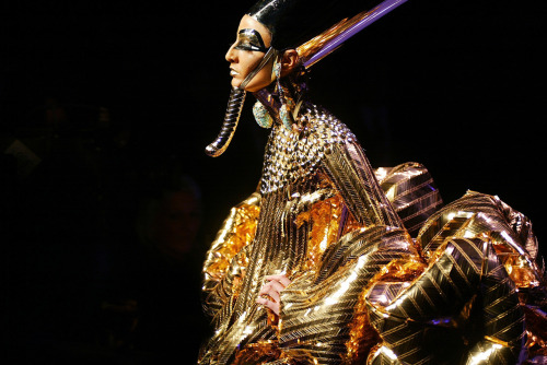 Ethnic influences are an important factor in John Galliano&rsquo;s work. In his collection for Chris
