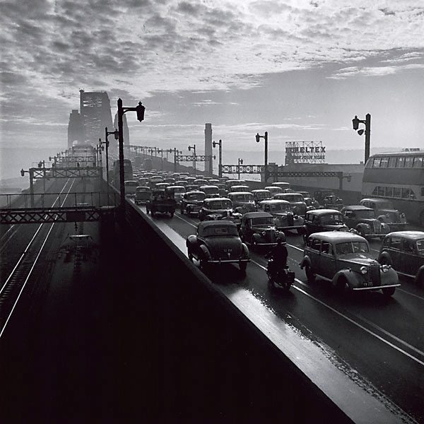 David Moore. Sydney Harbour Bridge, 1947