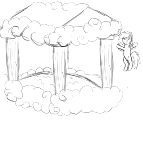 Happy Birthday Filly Twilight!  Heh, sorry it took so long, kid. Trying to get some sanctioned cloud