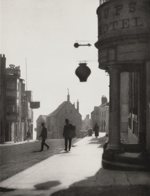 E. O. Hoppé
High Street in Lyme Regis, Dorsetshire, 1925