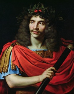 mesbeauxarts:  Nicolas Mignard. Molière