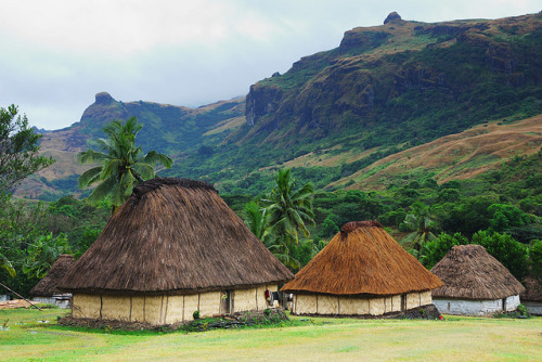 visitheworld:by Larry He on Flickr.The picturesque village of Navala - Viti Levu Island, Fiji.