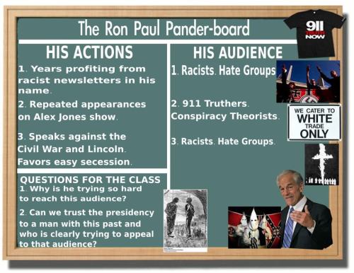 ron paul is racist