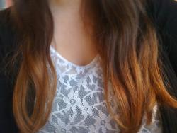 Dip Dyed Hair :)