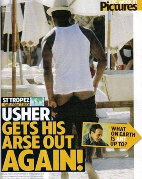 cosmicblackdick:  Usher stay showin his ass. I think it was to get tha DL rappers the notice. 