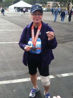 My friend Judy lost 75 lbs at over 55 years old training for this race.. no one ever better tell her it cant be done..