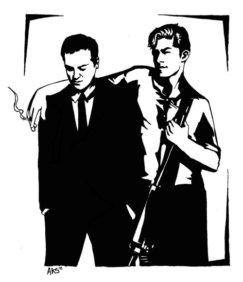 shop5:Moriarty and Moran (drawn in sharpie)