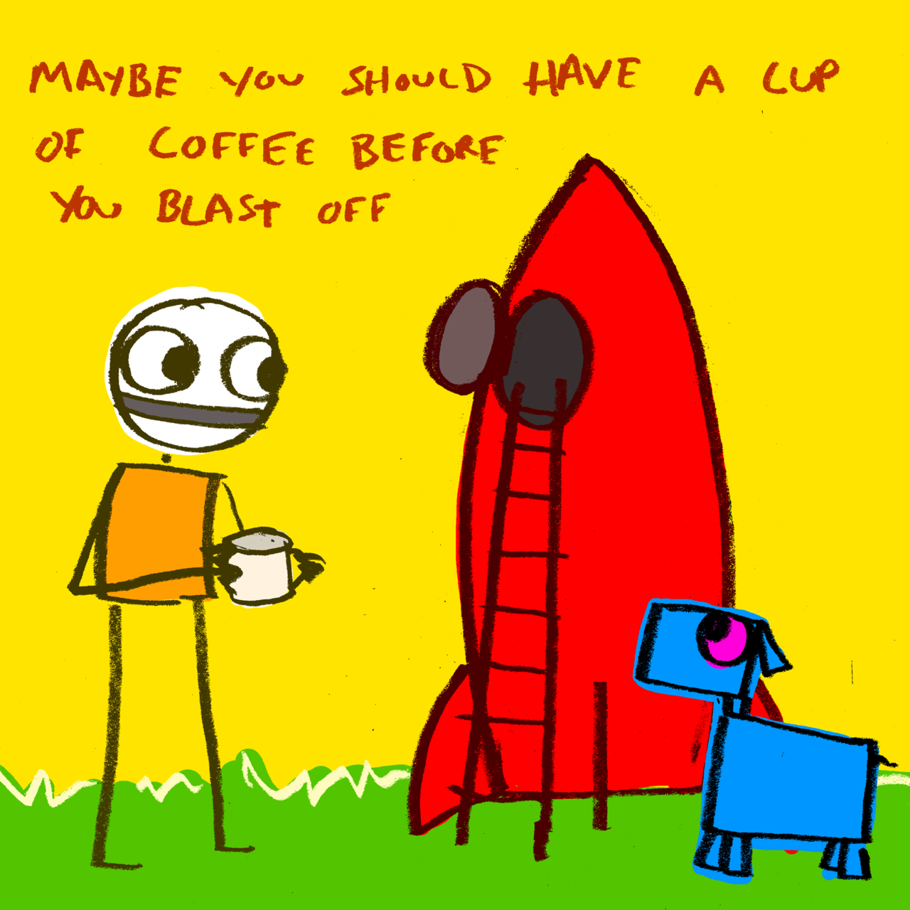 explodingdog:  Good Morning Space Dog 
