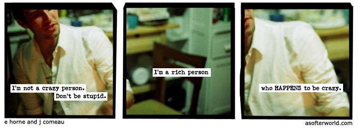 softerworld:  A Softer World: 763 (Fetch my tiny horses. I want to go shopping.)