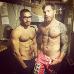 Nice abs - both!