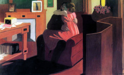 overinformedblues:  Felix Vallotton, Intimacy 