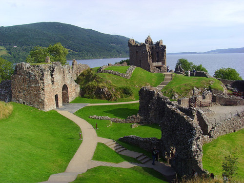 by 3B_Graphix on Flickr.Urquhart Castle was in its day one of the largest strongholds of medieval Sc