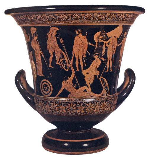 homoarchaeologicus: Red-figure amphorae of early classical greek style, mid-5th century BC, Mus&eacu