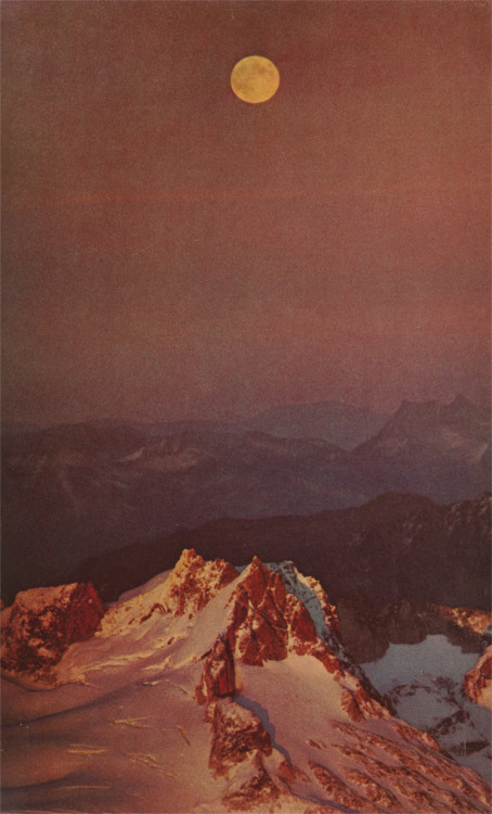 Glacier Peak Wilderness, Washington State, 1971.