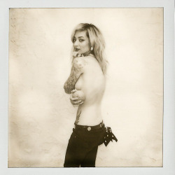 polaroid by David Hilton, model Theresa ManchesterRemaining