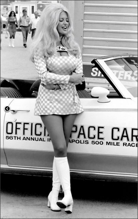 Linda Vaughn- Miss Hurst Golden Shifter