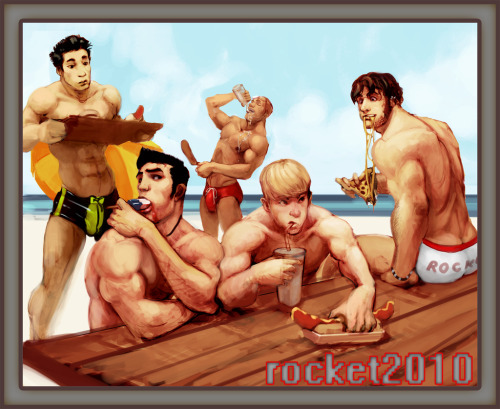 Suggestive Much? fursnake7:  Beach Food by ~rocketmen