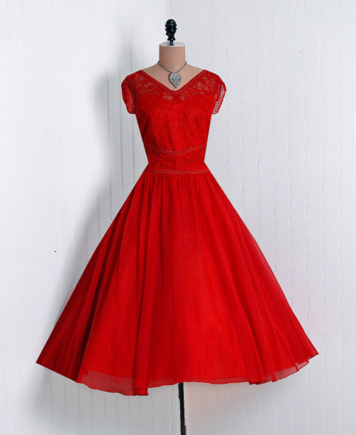 Dress Emma Domb, 1950s Timeless Vixen Vintage