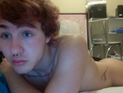 setphaserstocum:  Bored and horny. Bad combination.  Oh, cute face to go with that bangin&rsquo; ass. Love the septum. UNF.