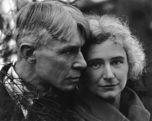 Mr. and Mrs. Carl and Lillian Sandburg — Edward Steichen, 1923