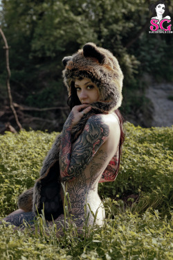 gogoblackwater:  Mononoke set for @suicidegirls coming soon on February! shot by Waikiki Suicide 