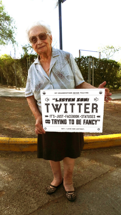 ianbrooks:  Grandmother Tips for Interneting, Part Dos by Chacho Puebla Chacho and his wisened Internet-seasoned grandmother are back with even more tips for surviving the Cyber Washroom. I had to learn the “Close Facebook when you leave the computer”