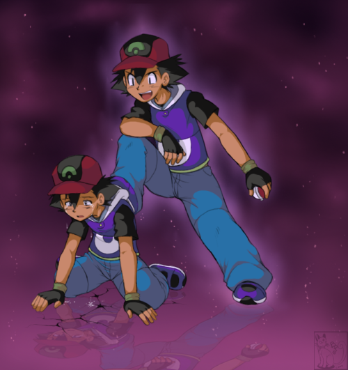 incompleteromance:  Malevolentshipping - King of Pokélantis (Ash)/Ash 