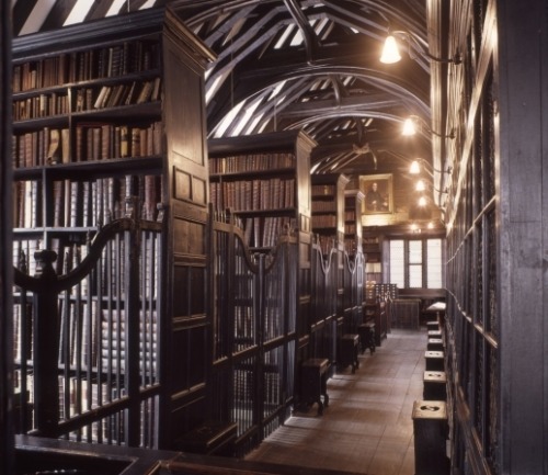 myimaginarybrooklyn:  Chetham’s Library in Manchester, England. The English-Speaking World’s Oldest, Continually Operating, Public Library. Founded in 1653. 