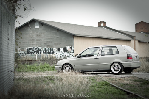 Sex carmonday:  1995 mk3 Rabbit/Golf GTi on HRE pictures