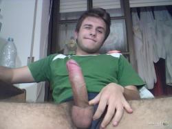 fuckyeahjockstraps:  fuckyeahjockstraps: Since ya enjoyed my profile have a gift. :) On the house.  One of the greatest cocks to ever grace Tumblr, if you ask me. The smirk kills me…. 