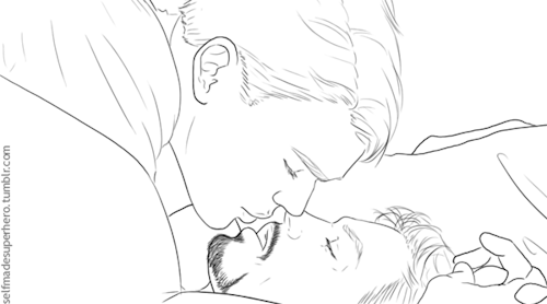 selfmadesuperhero:  More kissing for Bel’s birthday! <3 