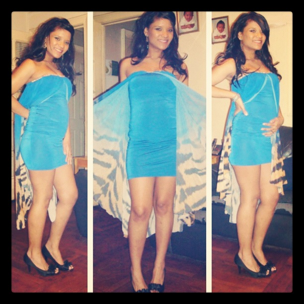 All Dressed up for the Sweet 16! Loved my Dress!