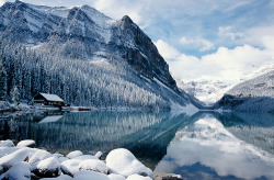 losinghead:  Lake Louise, Canada (by David May) 