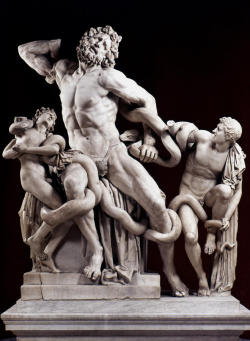 death-panorama:  Laocoön and His Sons Michelangelo