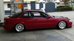 nigguhnate:  Cuzin’s old car… upgraded