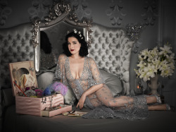 crowcrow:  Dita Von Teese (and her home) by Douglas Friedman for InStyle, February 2011  