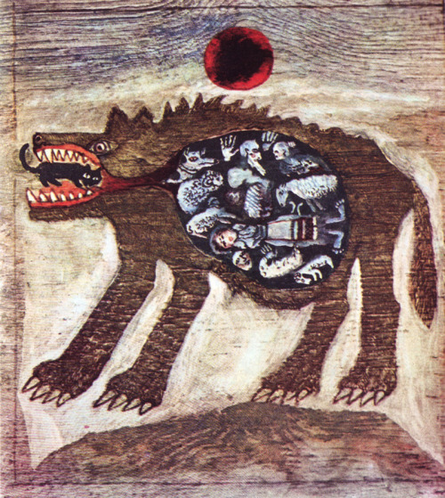 harpij:Andrzej Strumiłło illustration for Robert Stiller’s Narzeczony z morza