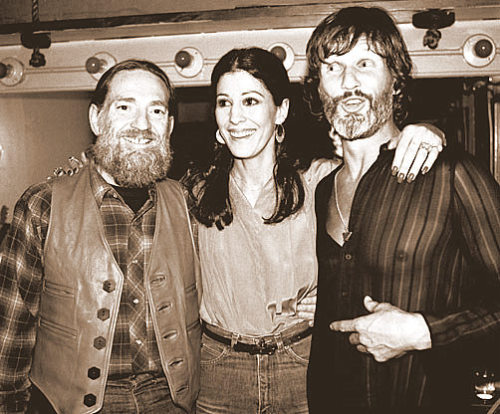 lonesomelacowboy - Kris, with Willie Nelson and Rita Coolidge, and...