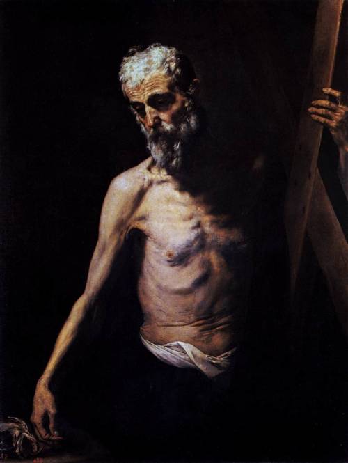 cavetocanvas:Jusepe de Ribera, Saint Andrew, 1630-32