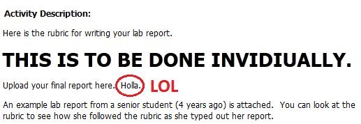 Omg my science teacher. smh. hahahhaha